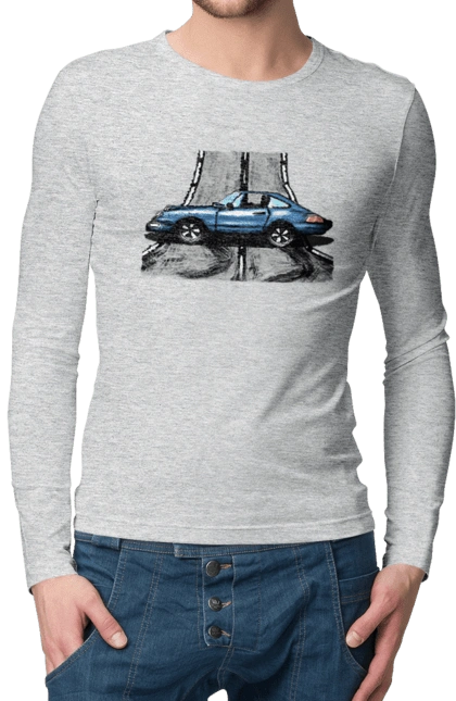 Sports Car On The Road