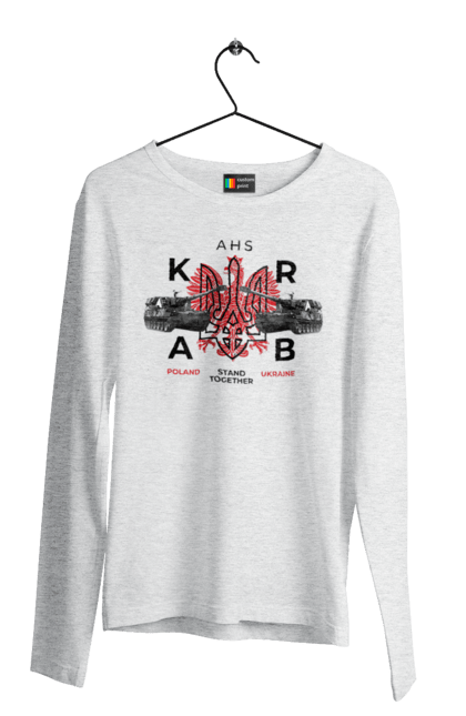 Men`s longsleeve with prints AHS KRAB. Ahs krab, crab, himars, weapon, zaluzhny. 2070702