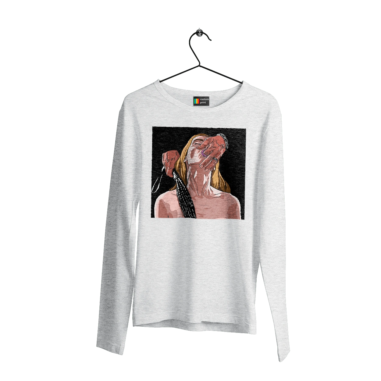 Girl Captive Man With Whips