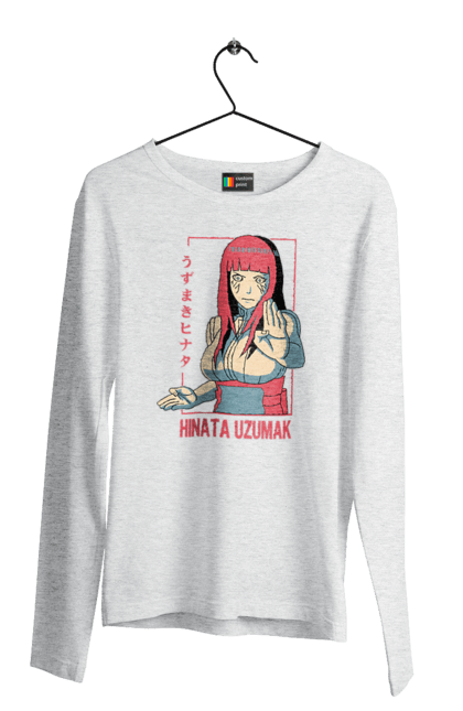 Чоловічій лонгслів з принтом "Наруто Хіната Х'юґа". Hinata, hinata hyuga, hyuga, naruto, аніме, манга, наруто, х юґа, хіната, хіната х юґа. 2070702