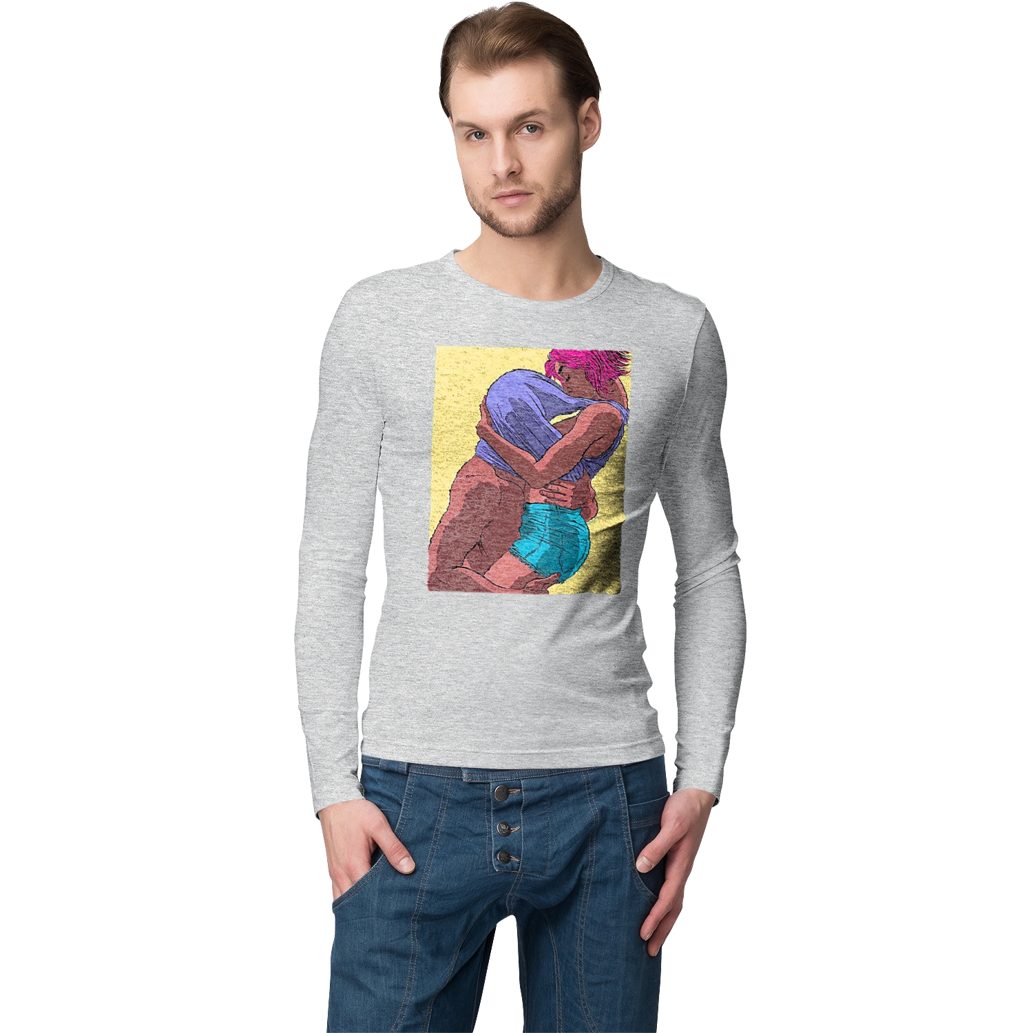 Мужчина Под Майкой У Девушки