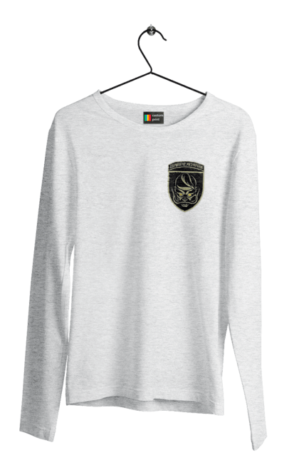 Men`s longsleeve with prints We are from Ukraine. Death to enemies, glory to heroes, glory to ukraine, good evening. 2070702