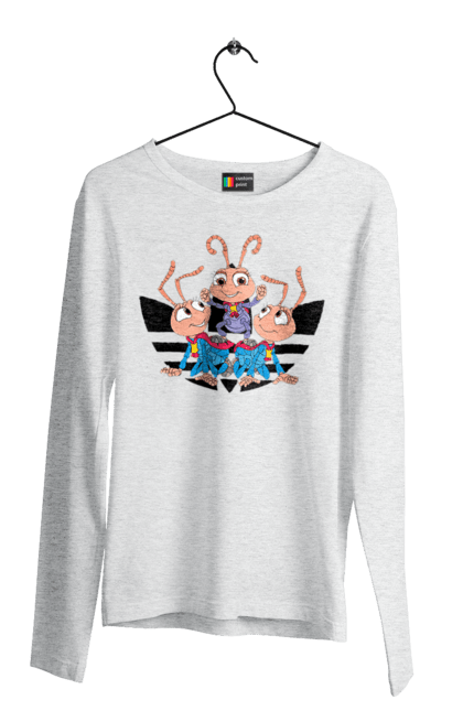 Men's longsleeve with prints Adidas A Bug's Life. Adidas, bug s life, cartoon. 2070702