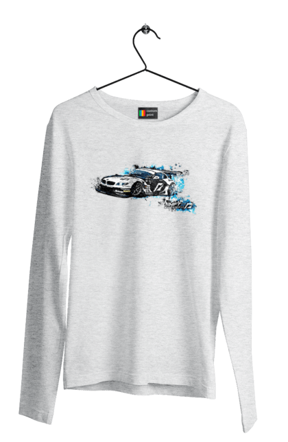 Men`s longsleeve with prints Need for speed. Heat, need, need for speed, nfs, speed, unbound. 2070702