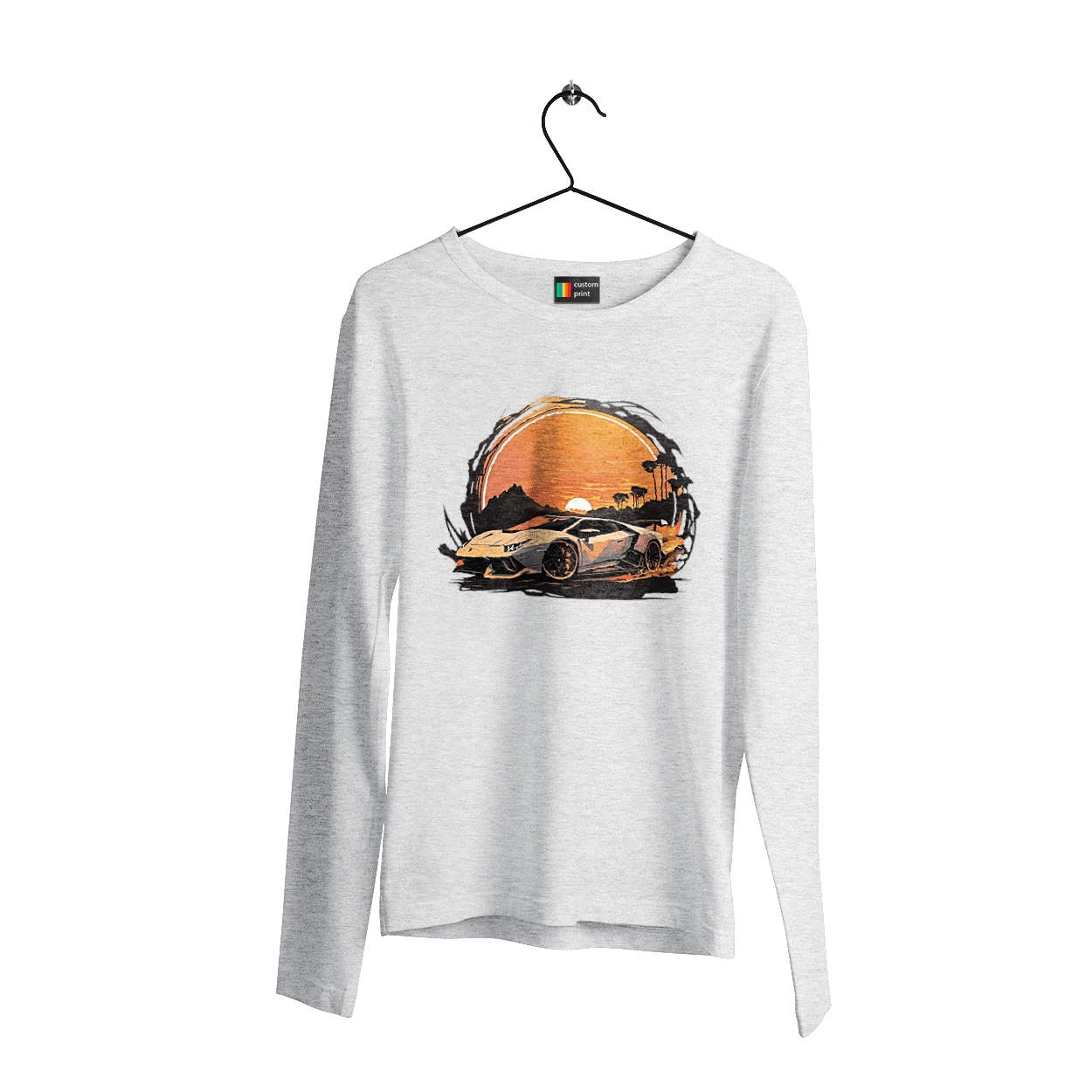 Ламборджині на заході сонця