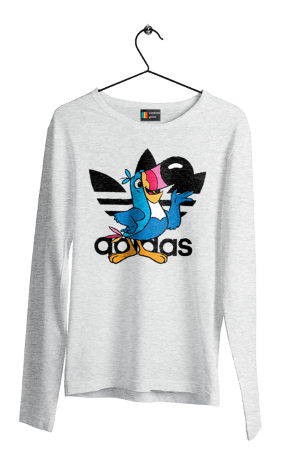 Men's longsleeve with prints Adidas Toucan Sam. Adidas, froot loops, mascot, toucan sam. 2070702