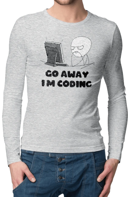 Go away I`m coding