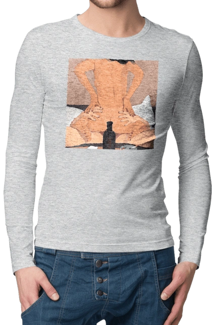 Naked Girl, Bottle And Cigarettes