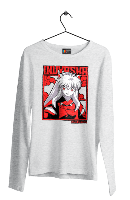 Чоловічій лонгслів з принтом "Inuyasha". Anime, inuyasha, manga, rumiko takahashi, аніме, демон охоронець, манга, руміко такахасі. 2070702