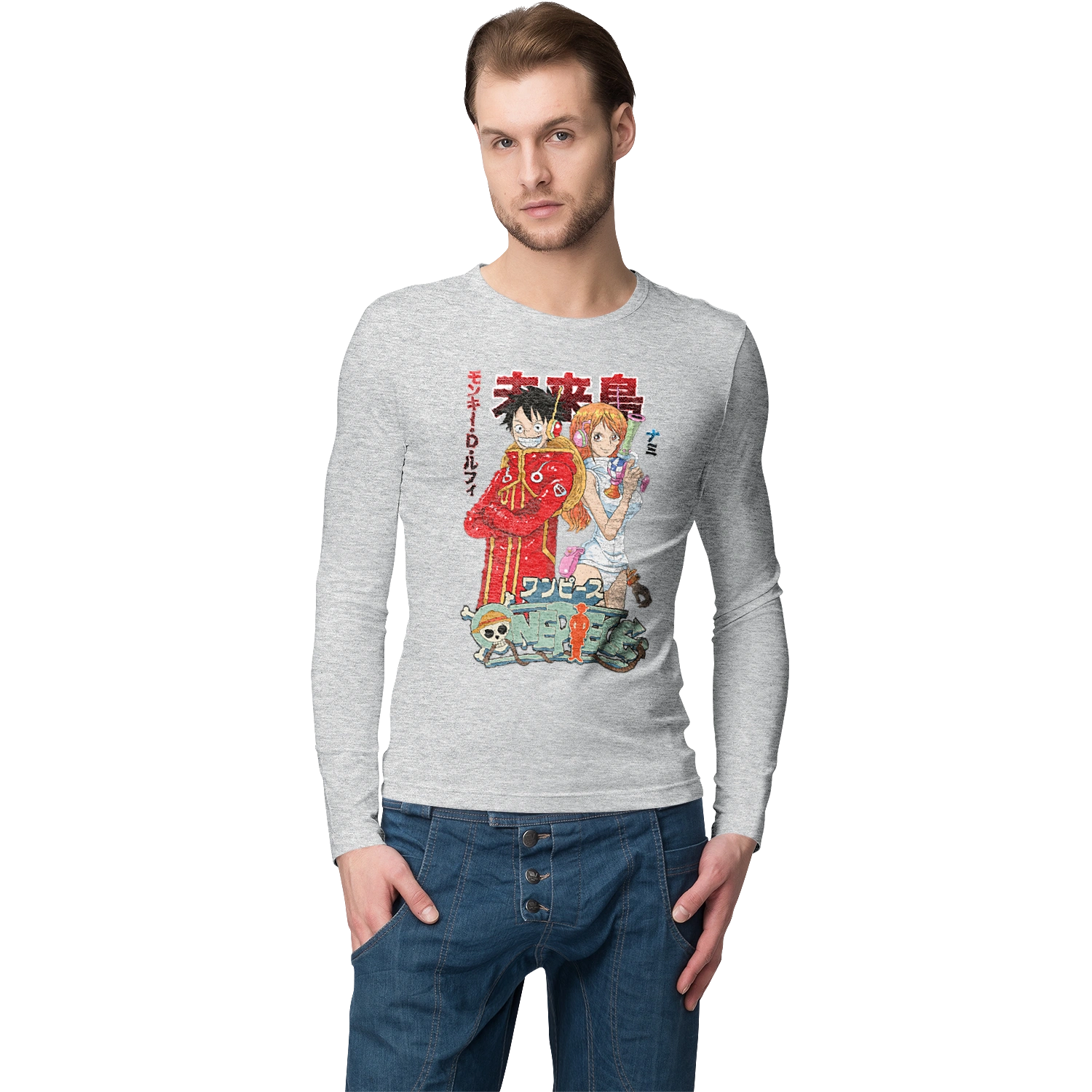 One Piece Nami and Luffy