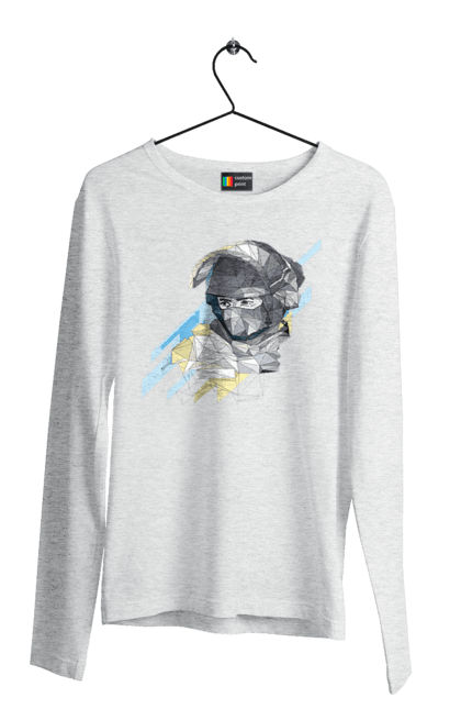 Men`s longsleeve with prints Glory to the armed forces of Ukraine. Brand, defender`s day, glory ssu, gratitude, ukrposhta. 2070702