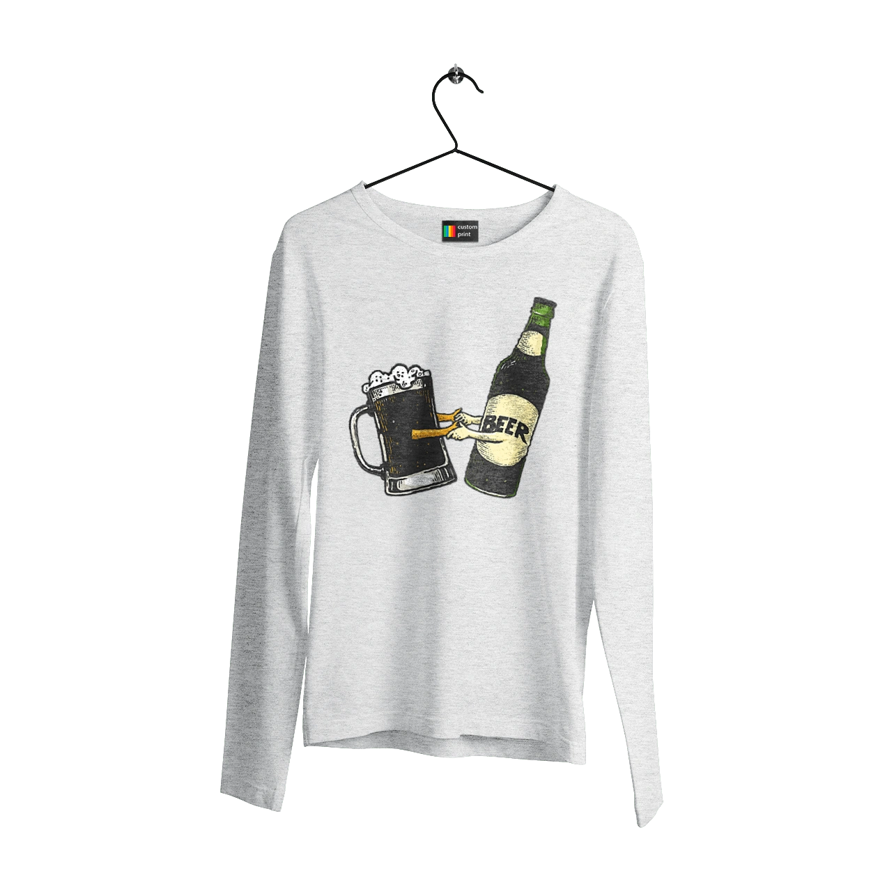 Bottle Of Beer With A Glass Of Beer