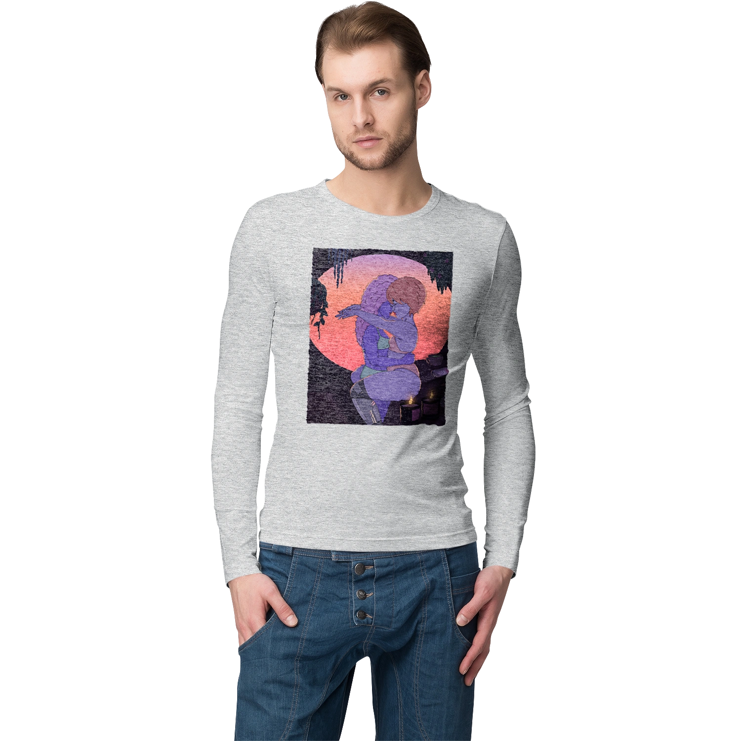 Фіолетові Дівчата Обіймаються