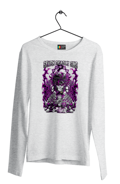 Men's longsleeve with prints Seven Deadly Sins Meliodas. Anime, dragon sin, manga, meliodas, seven deadly sins. 2070702