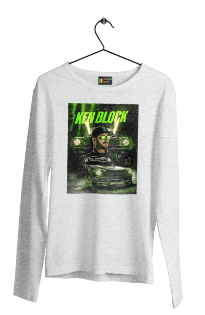 Men`s longsleeve with prints Ken Block. Ken block. 2070702