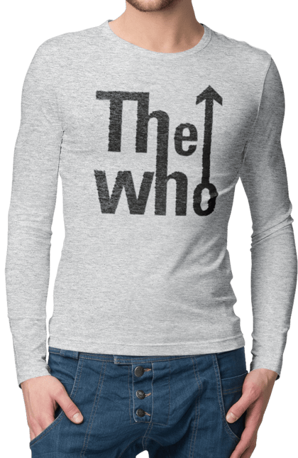 Men's longsleeve with prints The Who. Art rock, freakbeat, hard rock, music, power pop, proto punk, rock, rock band, who. 2070702