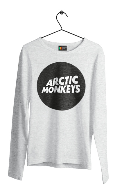 Men's longsleeve with prints Arctic Monkeys. Arctic monkeys, garage rock, group, indie rock, music, post-punk revival, psychedelic rock, rock. 2070702