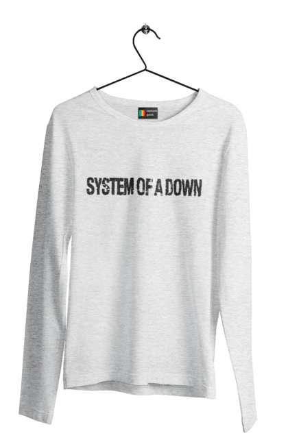 Чоловічій лонгслів з принтом "System of a Down". Soad, альтернативний метал, група, метал, музика, ню метал, прогресивний метал, рок, хард рок, хеві метал. 2070702