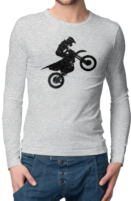 Силует Мотоцикліста