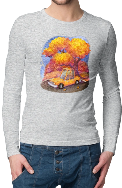 Осiнь Авто Дерево