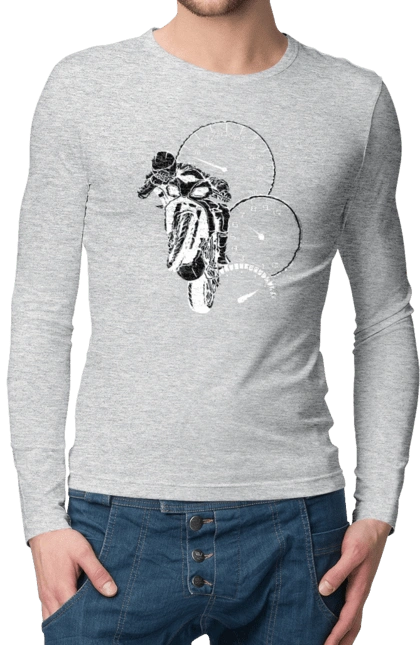 Motorcycle And Speed White