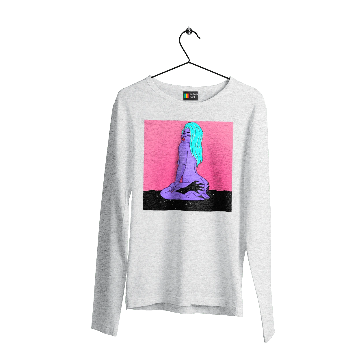 Фіолетова Дівчина В Руках