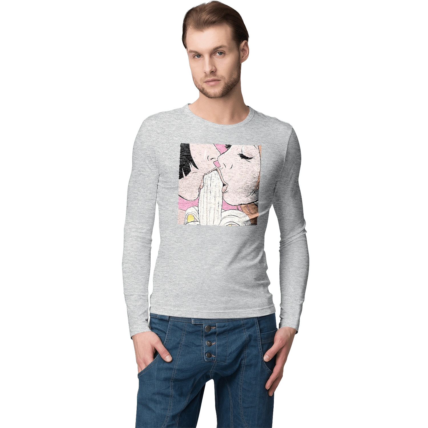 Дівчата Їдять Банан