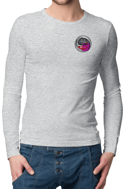 Мужской лонгслив с принтом Hot rod. Байк, байкер, байкер клуб, брат, братела, брутал, горячий асфальт, горячий конь, горячий стержень, дорога 50, дорога 66, дорога 80, дороги америки, дороги украины, жажда скорости, клуб байкеров, мотоцикл, мотоциклист, настоящий мужик, скорость, чувак. 2070702