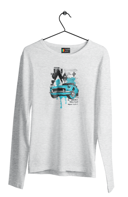 Men`s longsleeve with prints Auto. Buy, cool, novelty, rand, sale, sales, to buy. 2070702