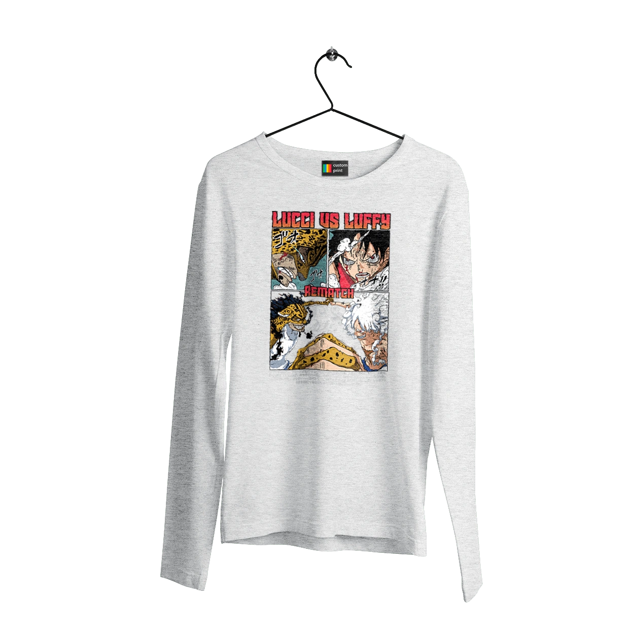 One Piece Rob Lucci and Luffy