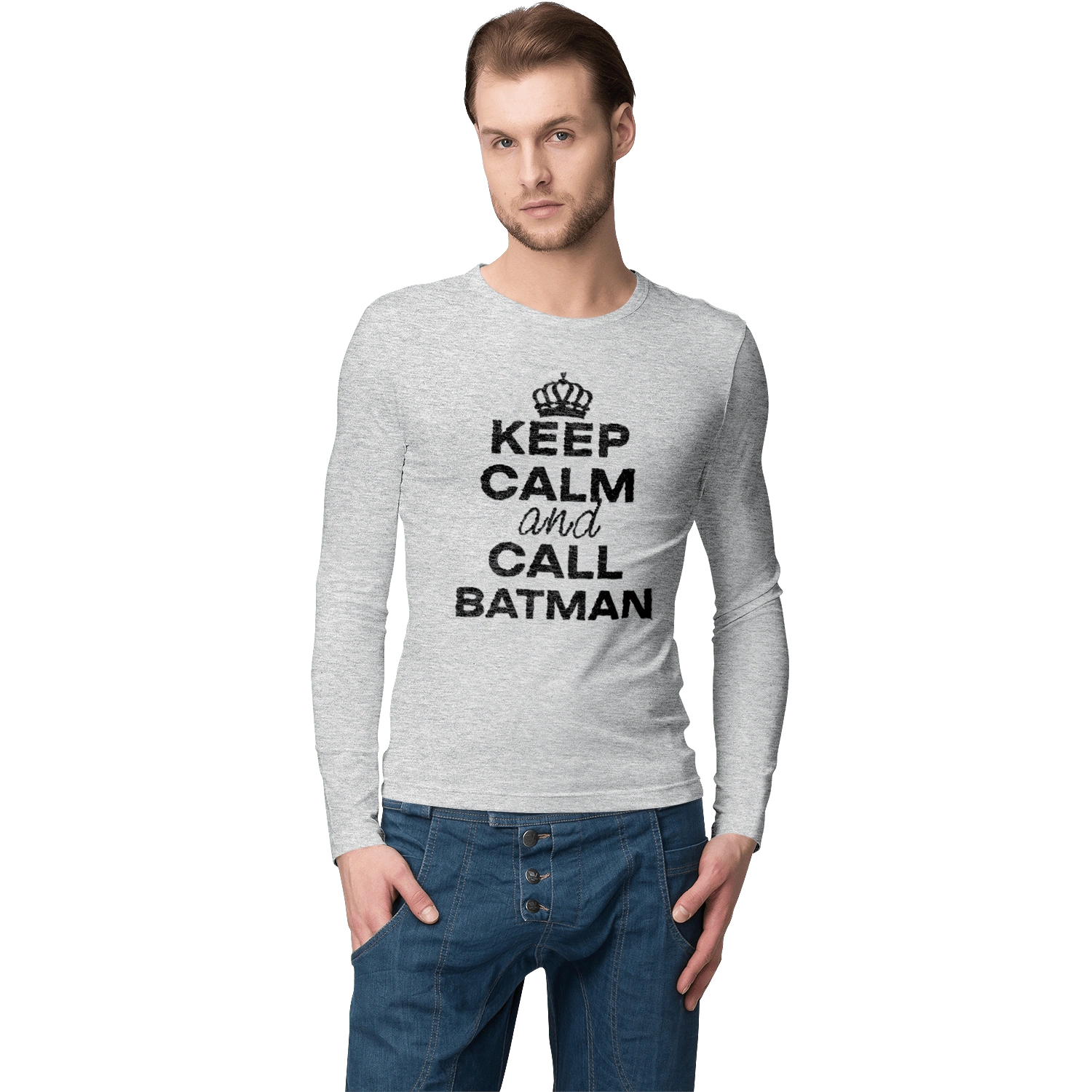 Keep Calm and Call Batman black