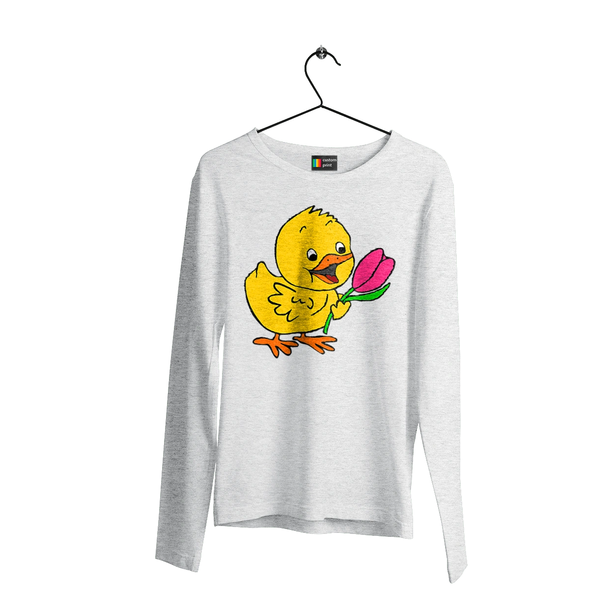 Chicken With A Tulip