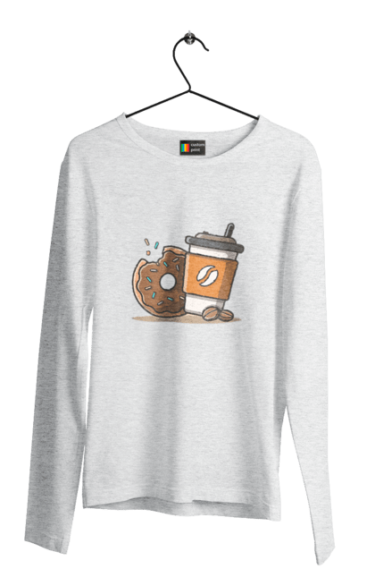 Чоловічий лонгслів з принтом "Їжа програміста". Angular, c, css, html, it, javascript, jquery, php, python, react, svelt, vue, айтишник, айті, гумор, код, кодувати, прогер, програміст, програмісти, ти ж, ти ж програміст, тиж програміст. 2070702