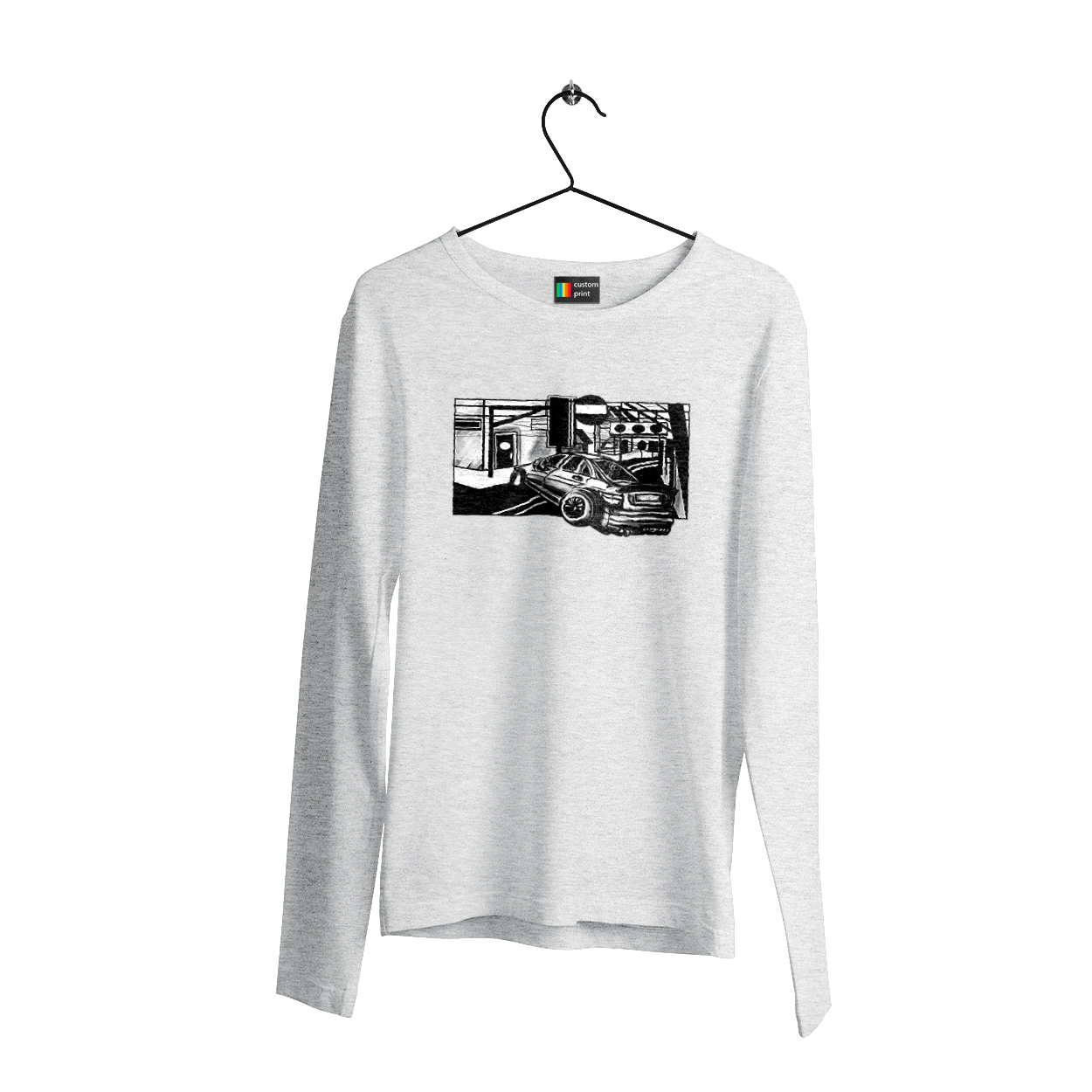 Dangerous Car on the roads of the streets