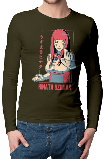 Чоловічій лонгслів з принтом "Наруто Хіната Х'юґа". Hinata, hinata hyuga, hyuga, naruto, аніме, манга, наруто, х юґа, хіната, хіната х юґа. 2070702