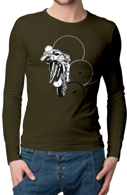 Мотоцикл Скорость Черный