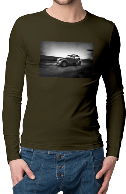 Ретро машина чб