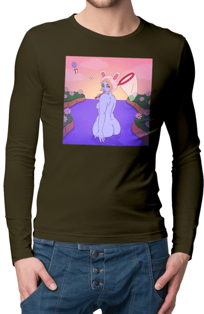 Фіолетова Дівчина На Полюванні