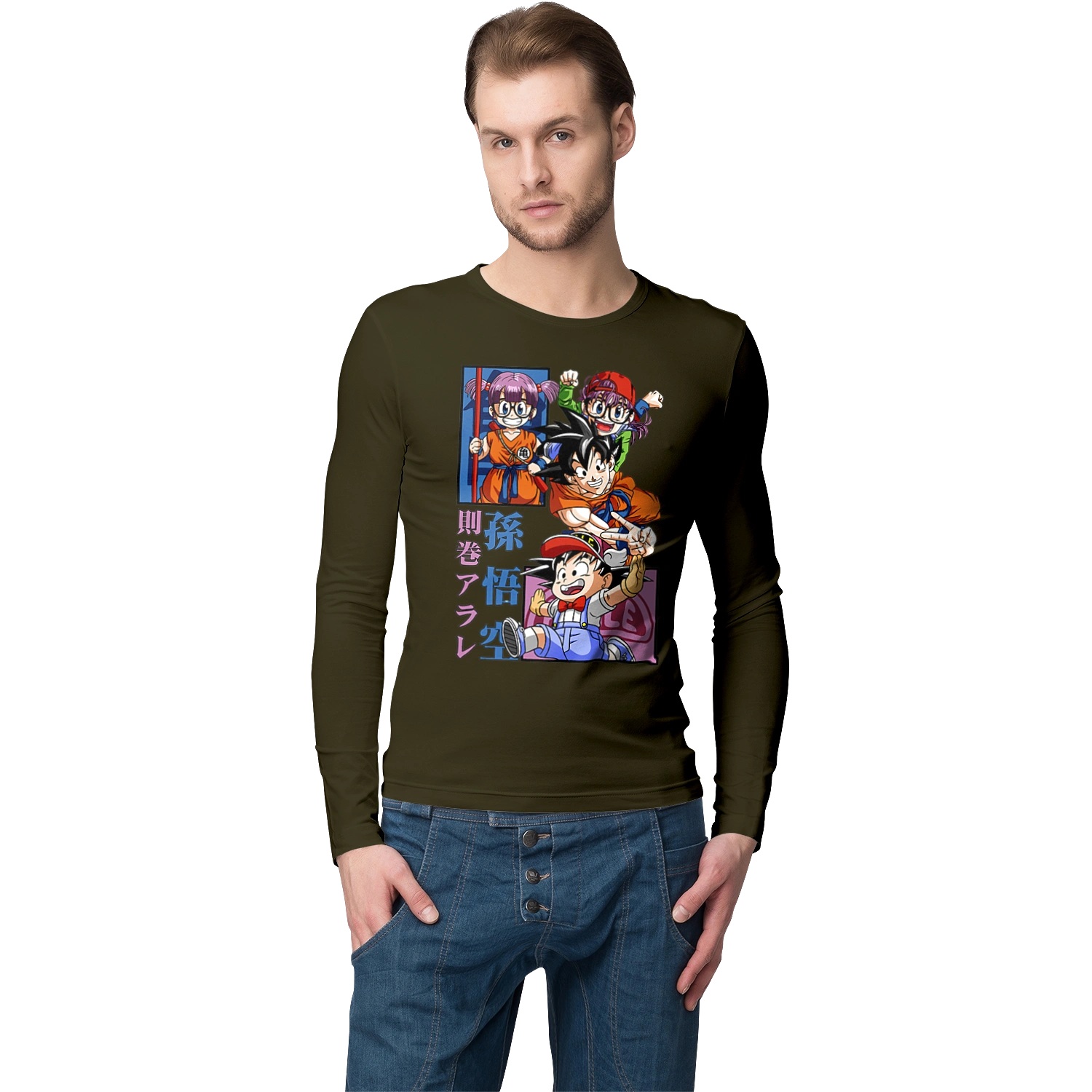 Dragon Ball Son Goku and Arale