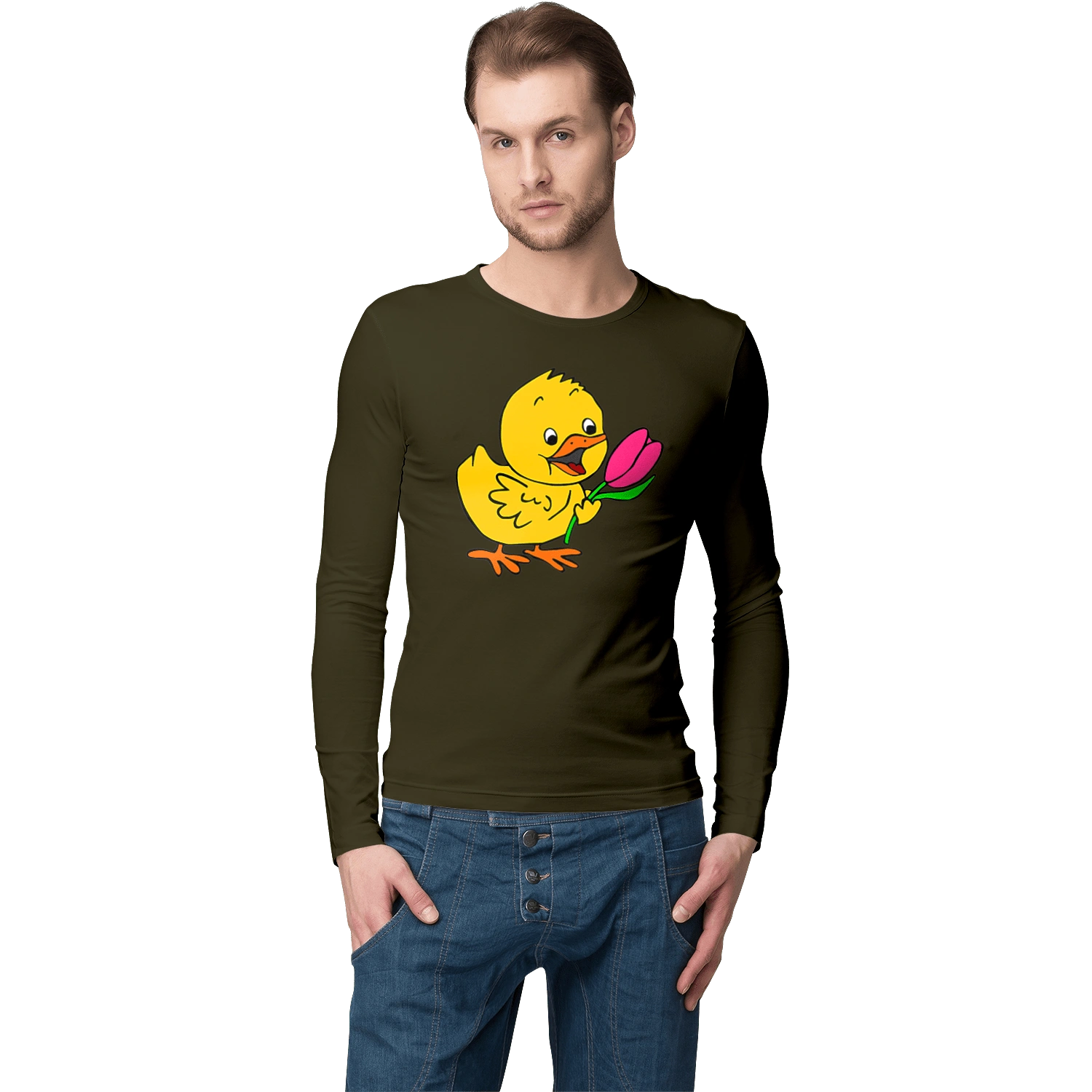 Chicken With A Tulip