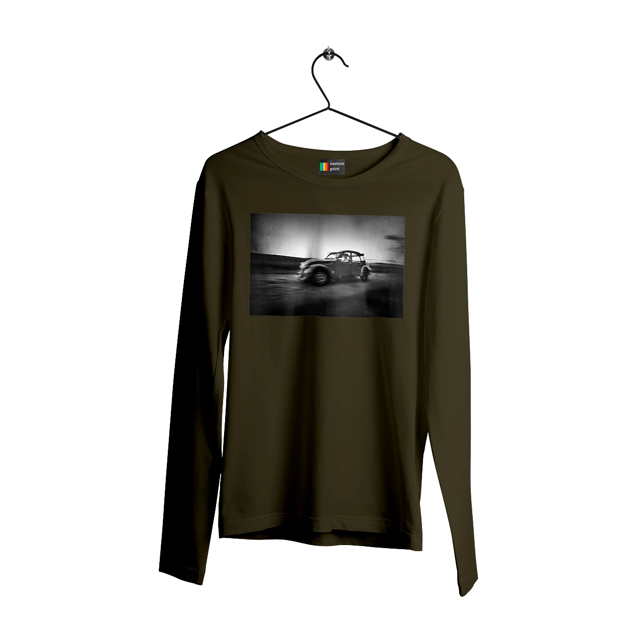 Ретро машина чб