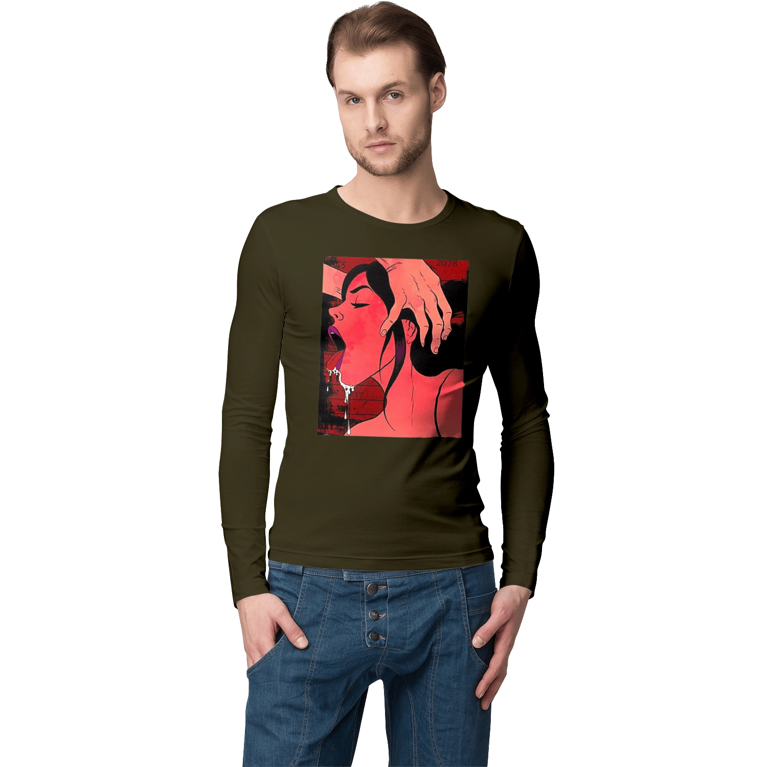 Girl Sucks With Saliva