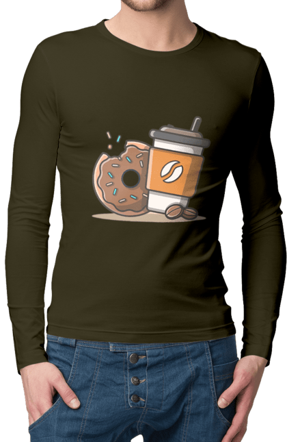 Чоловічий лонгслів з принтом "Їжа програміста". Angular, c, css, html, it, javascript, jquery, php, python, react, svelt, vue, айтишник, айті, гумор, код, кодувати, прогер, програміст, програмісти, ти ж, ти ж програміст, тиж програміст. 2070702