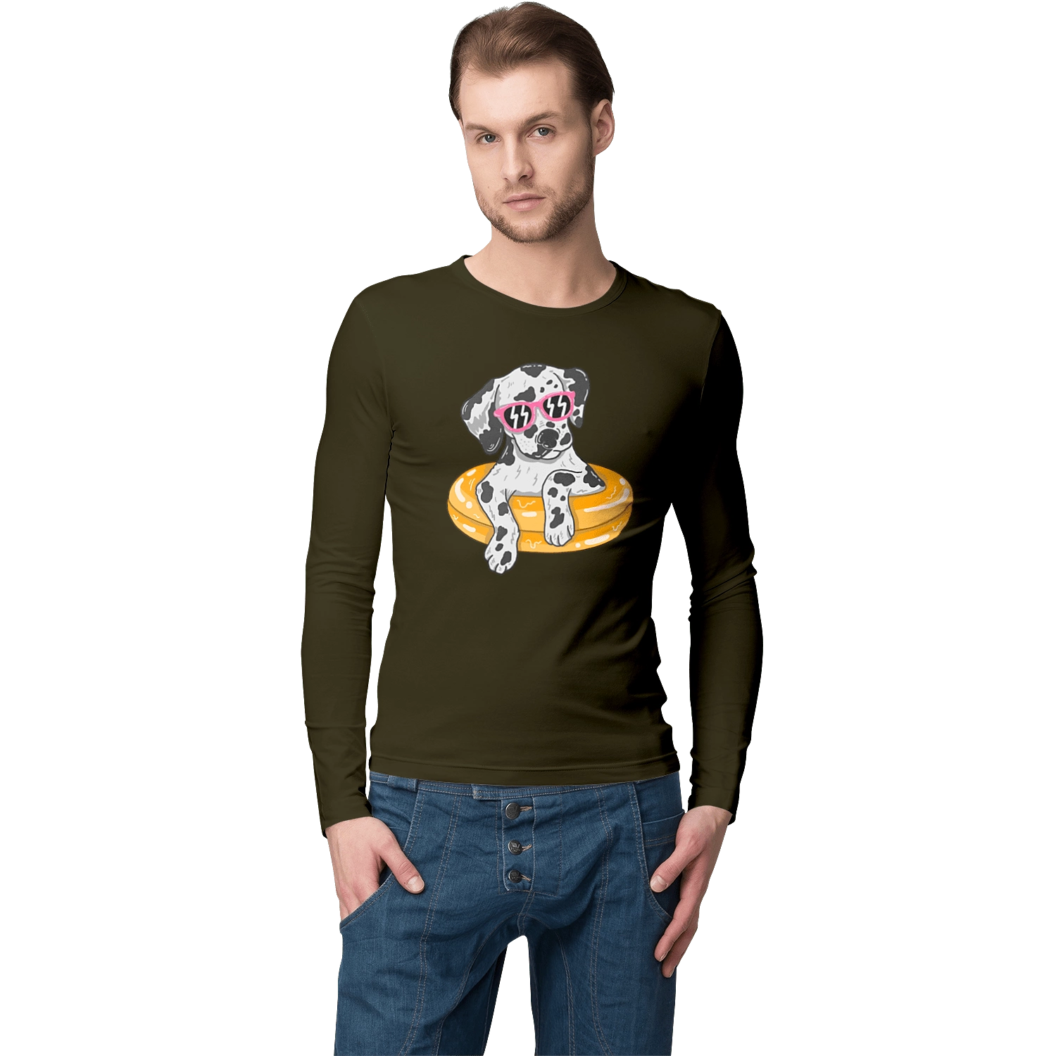 Далматинець Плаває У Колі