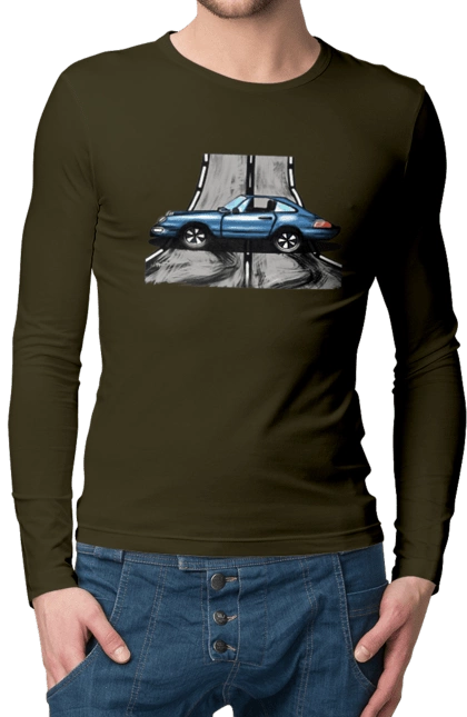 Sports Car On The Road