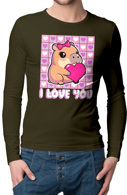Capybara in love