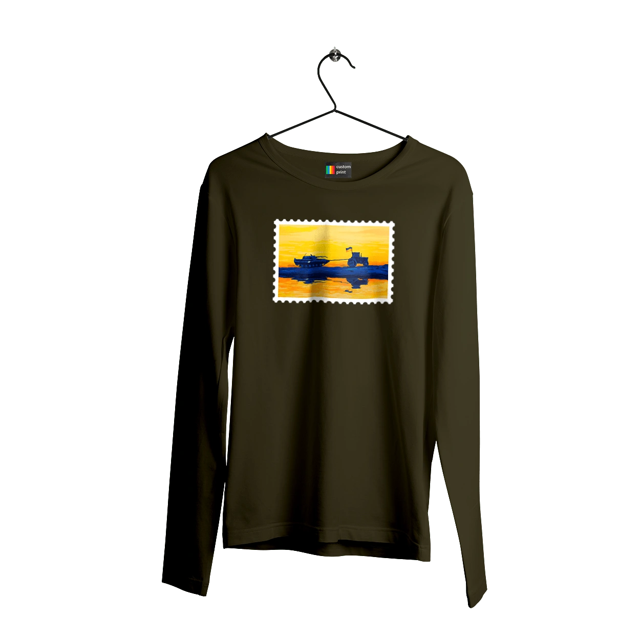 Нова марка, трактор що тягне танк