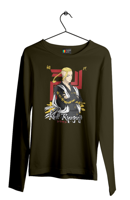 Men's longsleeve with prints Tokyo Revengers Draken. Anime, draken, ken ryuguji, ken-chin, manga, serial, tokyo manji gang, tokyo revengers. 2070702