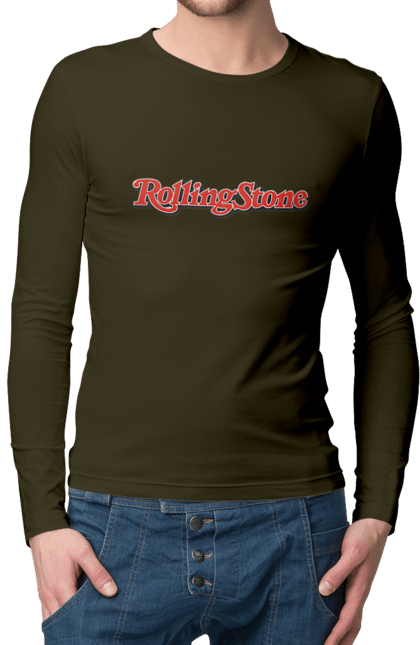 Men's longsleeve with prints Rolling Stones. Blues rock, group, music, rhythm n blues, rock`n`roll, rolling stones. 2070702