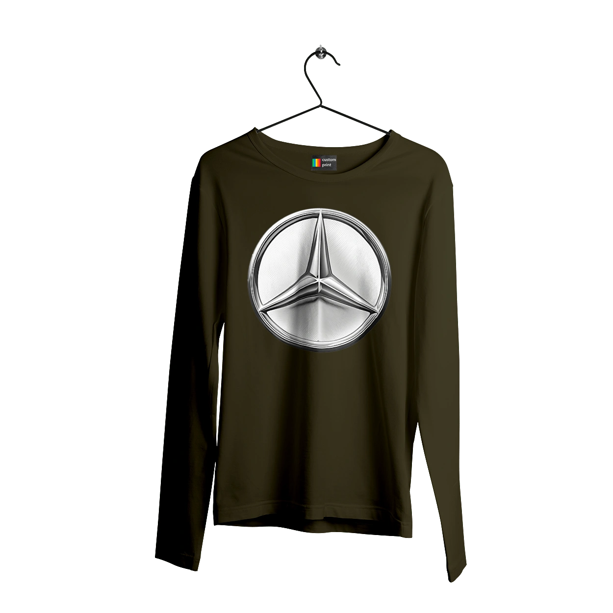 Mercedes Benz Logo Metallic